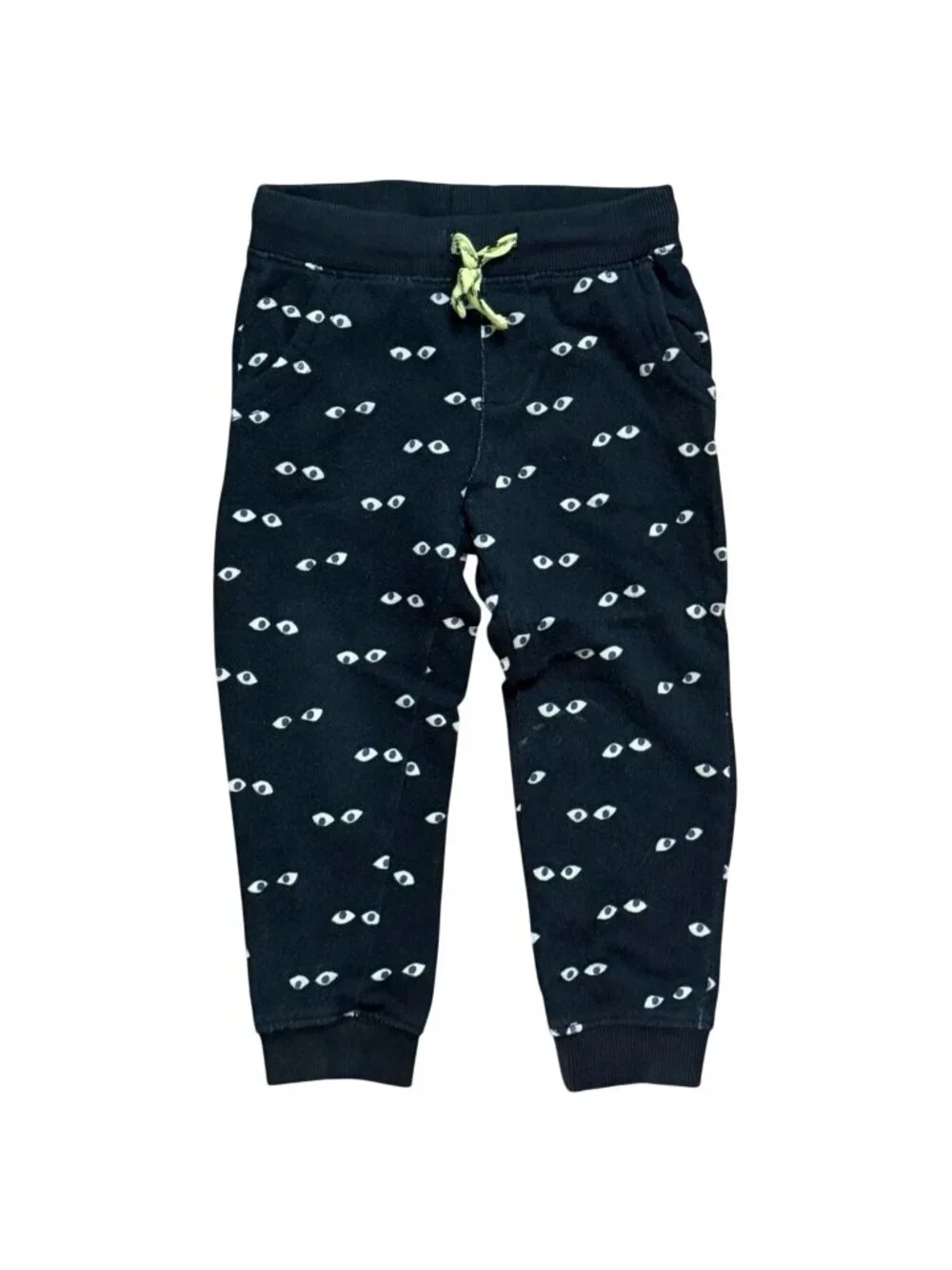 Gymboree Baby Boys Pull On Joggers-Black-Size 2T-GUC